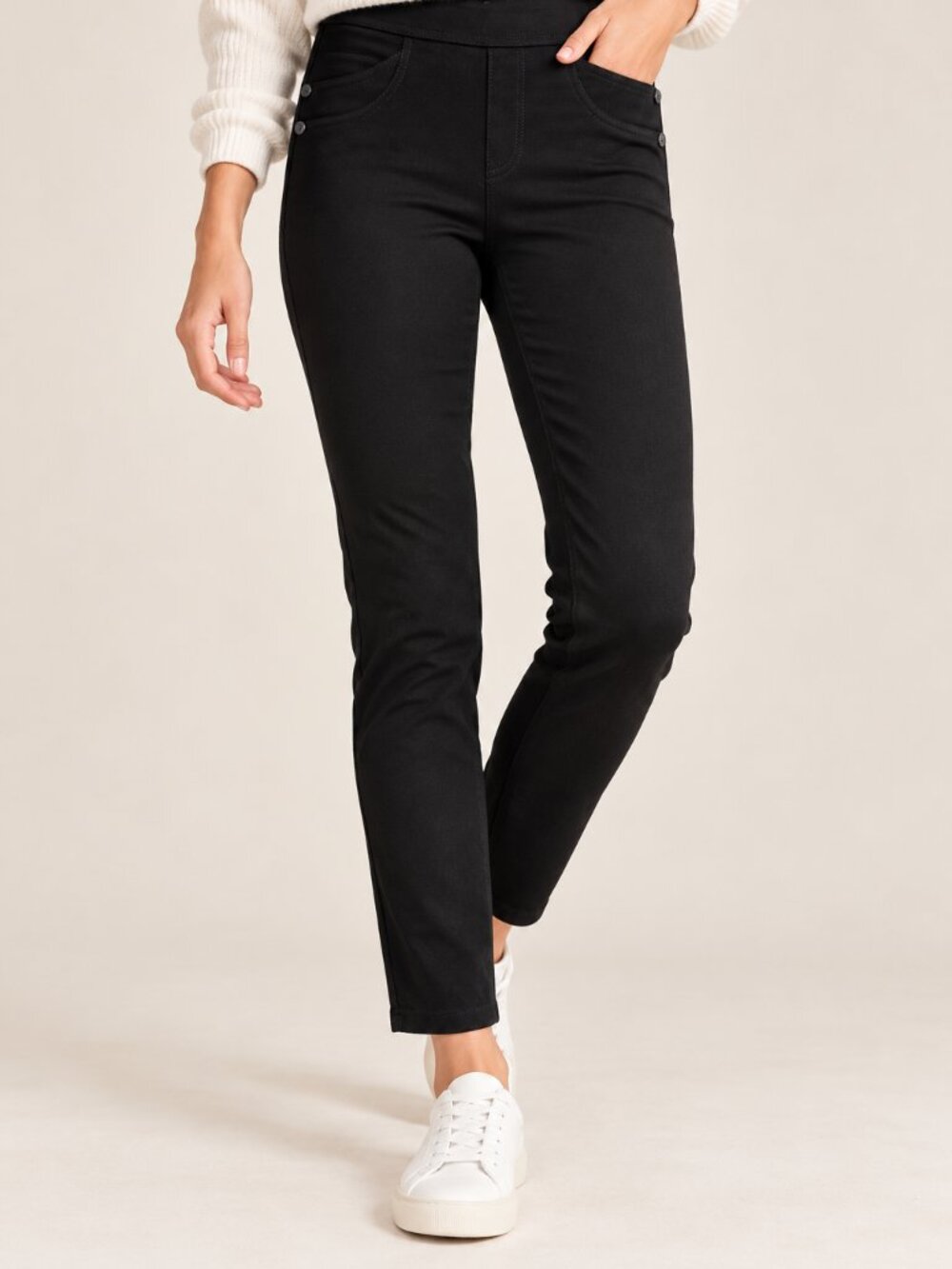 SANCTUARY Black‎ Thick Stretch Pull-On Skinny Legging Pants Medium